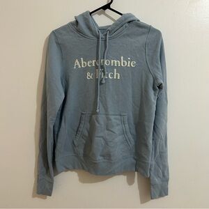 Women’s Abercrombie & Fitch Light Blue Sweatshirt Size Small Soft A&F Collection
